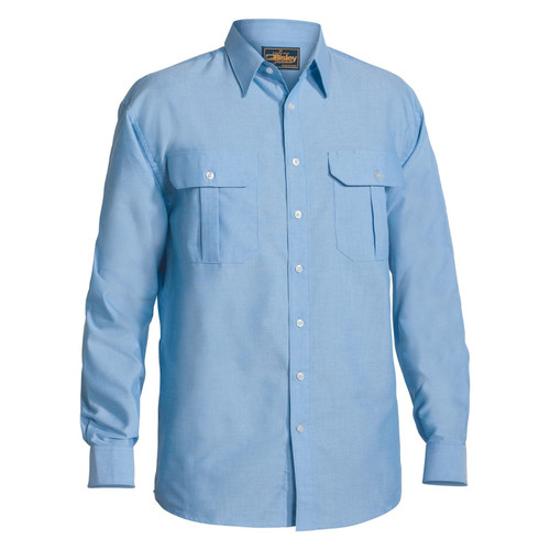 Bisley Oxford Long Sleeve Shirt 