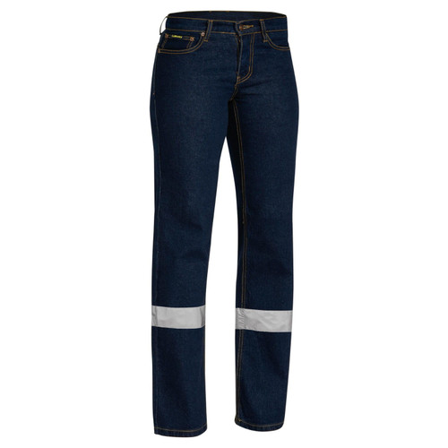 Bisley Womens Taped Stretch Jeans Bisley Womens Taped Stretch Jeans