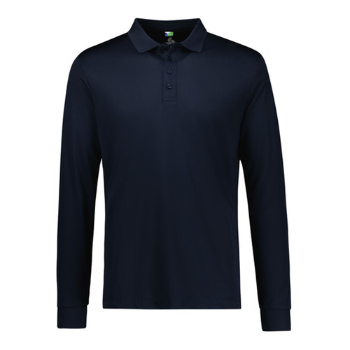 Biz Collection Mens Action Long Sleeve Polo Biz Collection Mens Action Long Sleeve Polo