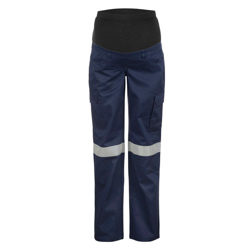 Workcraft Maternity Cargo Trouser with CSR Reflective Tape Workcraft Maternity Cargo Trouser with CSR Reflective Tape