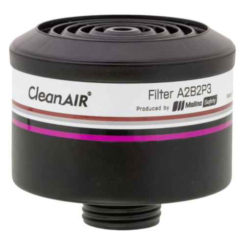 Single A2B2P3 Filter with DIN Thread RD40x1/7 - Suits Chemical 2F/3F and CF02/GX02 Single A2B2P3 Filter with DIN Thread RD40x1/7 - Suits Chemical 2F/3F and CF02/GX02