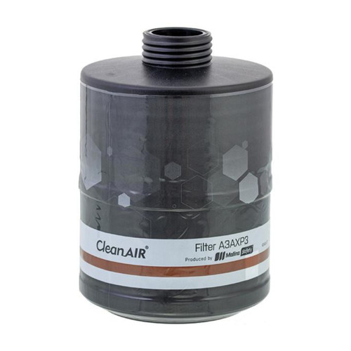 CleanAIR Chemical A3AXP3 Filter, with DIN Thread RD40x1/7 CleanAIR Chemical A3AXP3 Filter, with DIN Thread RD40x1/7