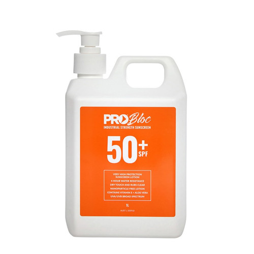 Pro-Bloc 50+ Sunscreen 1L Pump Bottle Pro-Bloc 50+ Sunscreen 1L Pump Bottle