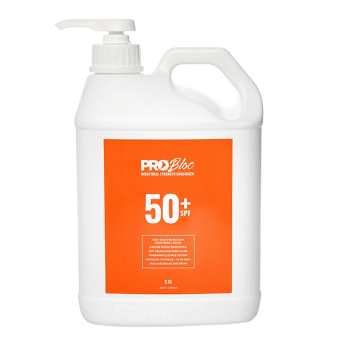 Pro-Bloc 50+ Sunscreen 2.5L Pump Bottle Pro-Bloc 50+ Sunscreen 2.5L Pump Bottle