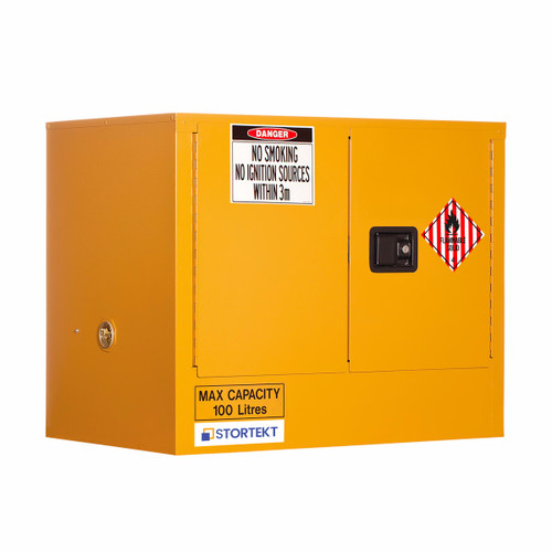 Stortekt 100 Litre Class 4.1 Flammable Solids Storage Cabinet Stortekt 100 Litre Class 4.1 Flammable Solids Storage Cabinet