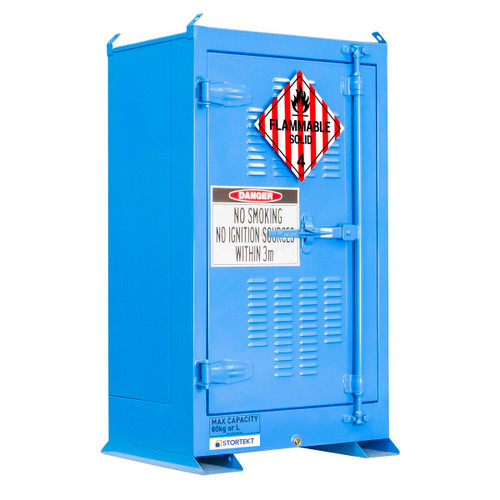 Stortekt 80 Litre Outdoor Class 4.1 Flammable Solids Storage Cabinet 