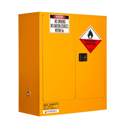 Stortekt 160 Litre Class 4.2 Spontaneously Combustible Substance Storage Cabinet Stortekt 160 Litre Class 4.2 Spontaneously Combustible Substance Storage Cabinet
