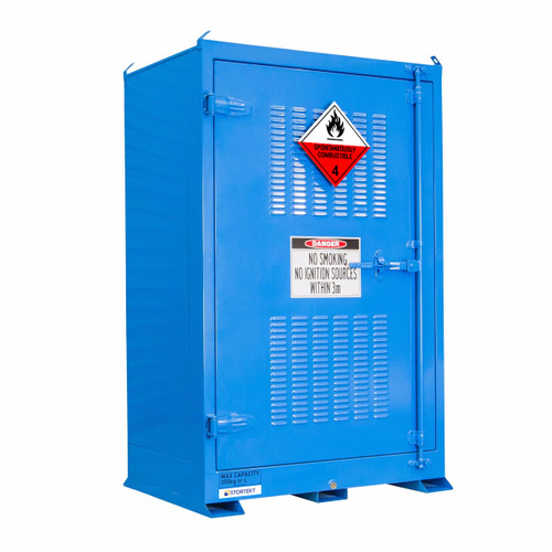 Stortekt 350 Litre Outdoor Class 4.2 Spontaneously Combustible Substances Storage Cabinet Stortekt 350 Litre Outdoor Class 4.2 Spontaneously Combustible Substances Storage Cabinet