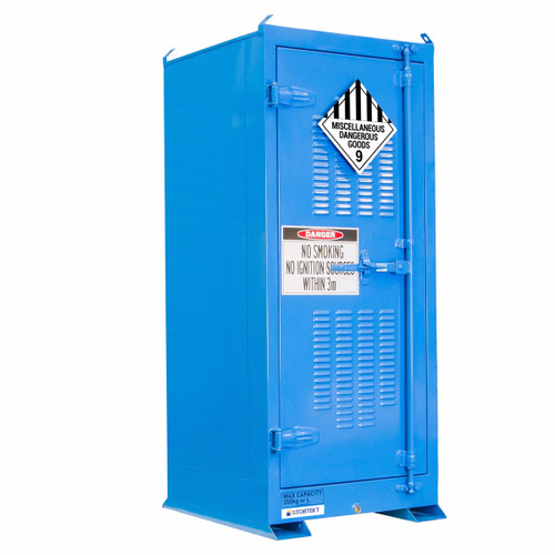 Stortekt 250 Litre Outdoor Class 9 Miscellaneous Goods Storage Cabinet - Drum Store Stortekt 250 Litre Outdoor Class 9 Miscellaneous Goods Storage Cabinet - Drum Store