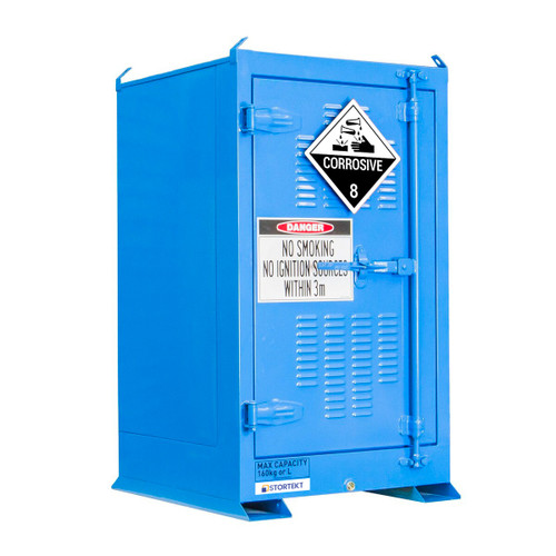 Stortekt 160 Litre Outdoor Class 8 Corrosive Substances Storage Cabinet Stortekt 160 Litre Outdoor Class 8 Corrosive Substances Storage Cabinet