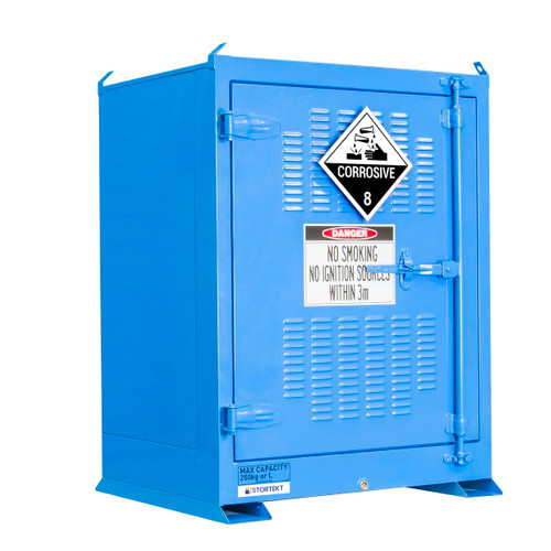 Stortekt 250 Litre Outdoor Class 8 Corrosive Substances Storage Cabinet Stortekt 250 Litre Outdoor Class 8 Corrosive Substances Storage Cabinet
