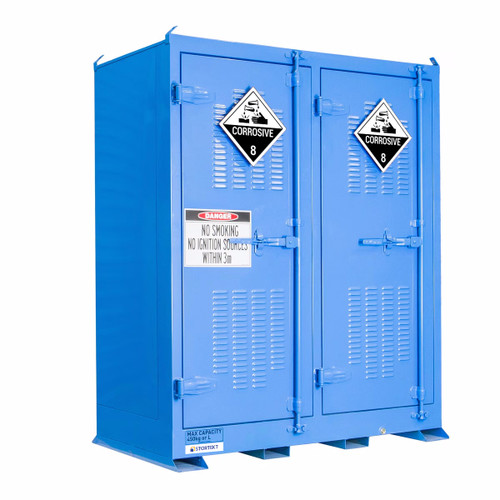 Stortekt 450 Litre Outdoor Class 8 Corrosive Substances Storage Cabinet Stortekt 450 Litre Outdoor Class 8 Corrosive Substances Storage Cabinet