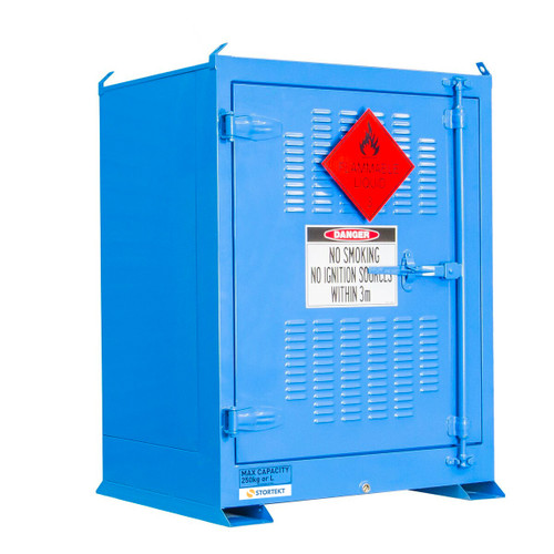 Stortekt 250 Litre Outdoor Class 3 Flammable Liquid Storage Cabinet Stortekt 250 Litre Outdoor Class 3 Flammable Liquid Storage Cabinet