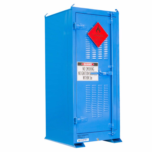 Stortekt 250 Litre Outdoor Class 3 Flammable Liquid Storage Cabinet - Drum Store Stortekt 250 Litre Outdoor Class 3 Flammable Liquid Storage Cabinet - Drum Store
