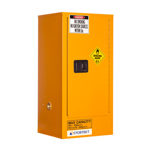 Stortekt 60 Litre Class 5.1 Oxidizing Agent Storage Cabinet 