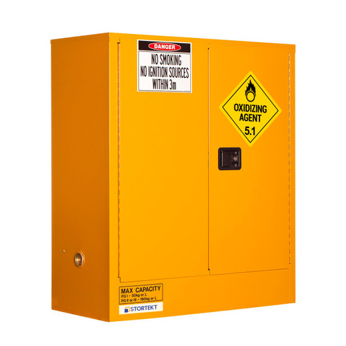 Stortekt 160 Litre Class 5.1 Oxidizing Agent Storage Cabinet Stortekt 160 Litre Class 5.1 Oxidizing Agent Storage Cabinet
