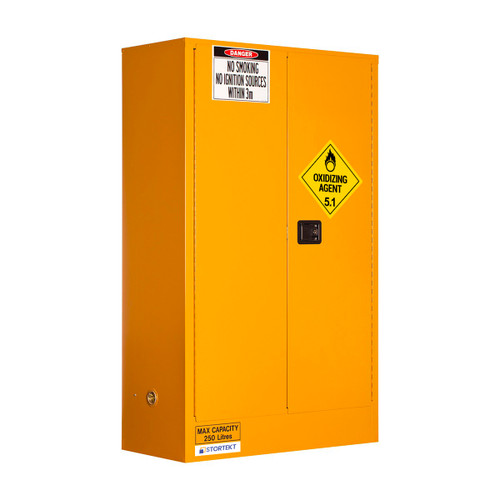 Stortekt 250 Litre Class 5.1 Oxidizing Agent Storage Cabinet Stortekt 250 Litre Class 5.1 Oxidizing Agent Storage Cabinet