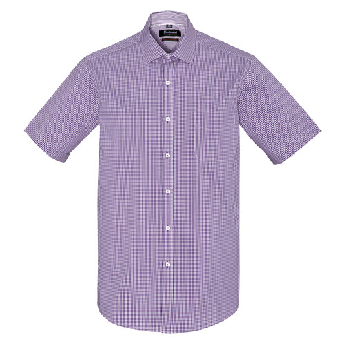 Biz Corporates Mens Newport Short Sleeve Shirt Biz Corporates Mens Newport Short Sleeve Shirt
