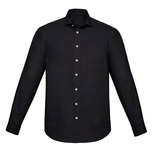 Biz Corporates Mens Charlie Classic Fit Long Sleeve Shirt Biz Corporates Mens Charlie Classic Fit Long Sleeve Shirt