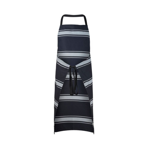 Chefscraft Full Bib Butchers Stripe Apron - 90cm x 92cm Chefscraft Full Bib Butchers Stripe Apron - 90cm x 92cm