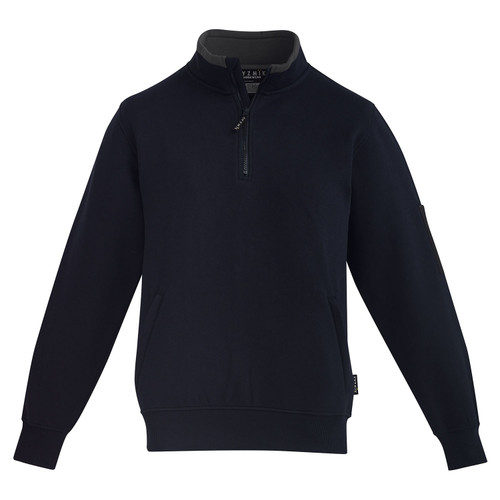 Syzmik Mens 1/4 Zip Brushed Fleece Pullover 