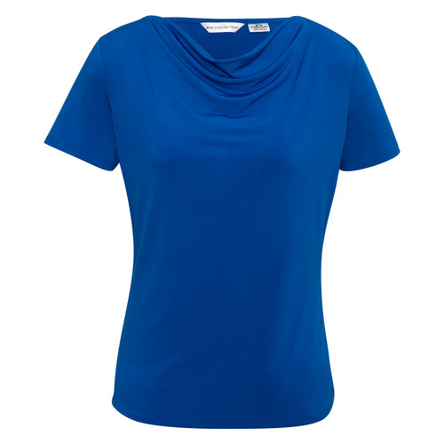 Biz Collection Womens Ava Drape Knit Top Biz Collection Womens Ava Drape Knit Top