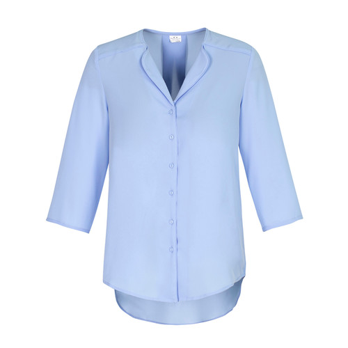 Biz Collection Womens Lily Longline Blouse Biz Collection Womens Lily Longline Blouse