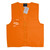 Industra Unisex Hi-Vis Safety Day Use Zip Vest with ID Pocket 