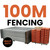 Construktor Heavy Duty Temporary Fence Pack - 100m BF-6312