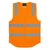 Industra Hi-Vis VIC Rail Safety Zip Vest IN-1016