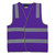 Industra Hi-Vis Coloured Vest with Reflective Tape  - Purple - Size 3XL Purple 3XL IN-1010-PU-3XL