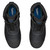 Blundstone Black Leather Zip Side Ankle Safety Hiker Boots 