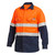Hard Yakka ShieldTec FR Hi Vis Two Tone Open Front Long Sleeve Shirt with FR Tape 