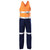Hard Yakka Core Hi Vis Spliced Action Back Taped Cotton Drill Overalls 