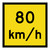 Advisory Speed - Multi Message Sign - SA - 600 x 600mm 