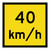 Advisory Speed - Multi Message Sign - SA - 600 x 600mm 