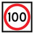 Speed Limit - Multi Message Sign - NSW - 600 x 600mm 