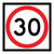 Speed Limit - Multi Message Sign - NSW - 600 x 600mm RM4-1_A