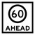 Speed Limit Ahead - Multi Message Sign - NSW - 600 x 600mm - km/h 61904