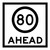 Speed Limit Ahead - Multi Message Sign - NSW - 600 x 600mm - km/h 61904