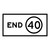 End Speed Limit - Multi Message Sign - NSW - 1200 x 600mm - km/h 61918
