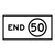End Speed Limit - Multi Message Sign - NSW - 1200 x 600mm 