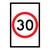 Speed Limit - Multi Message Sign - NSW - 600 x 900mm - km/h 61921