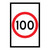 Speed Limit - Multi Message Sign - NSW - 600 x 900mm - km/h 61921