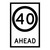 Speed Limit Ahead - Multi Message Sign - SA - 600 x 900mm 