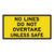 No Lines Do Not Overtake Unless Safe - Multi Message Sign - NSW - 1200 x 600mm 61954