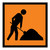 Road Worker - Multi Message Sign - NSW - 600 x 600mm 