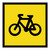 Bicycle Sign - Multi Message Sign - SA - 600 x 600mm 62468