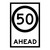 Speed Limit Ahead - Multi Message Sign - NSW - 600 x 900mm - km/h GM9-79_D
