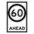 Speed Limit Ahead - Multi Message Sign - NSW - 600 x 900mm - km/h GM9-79_D